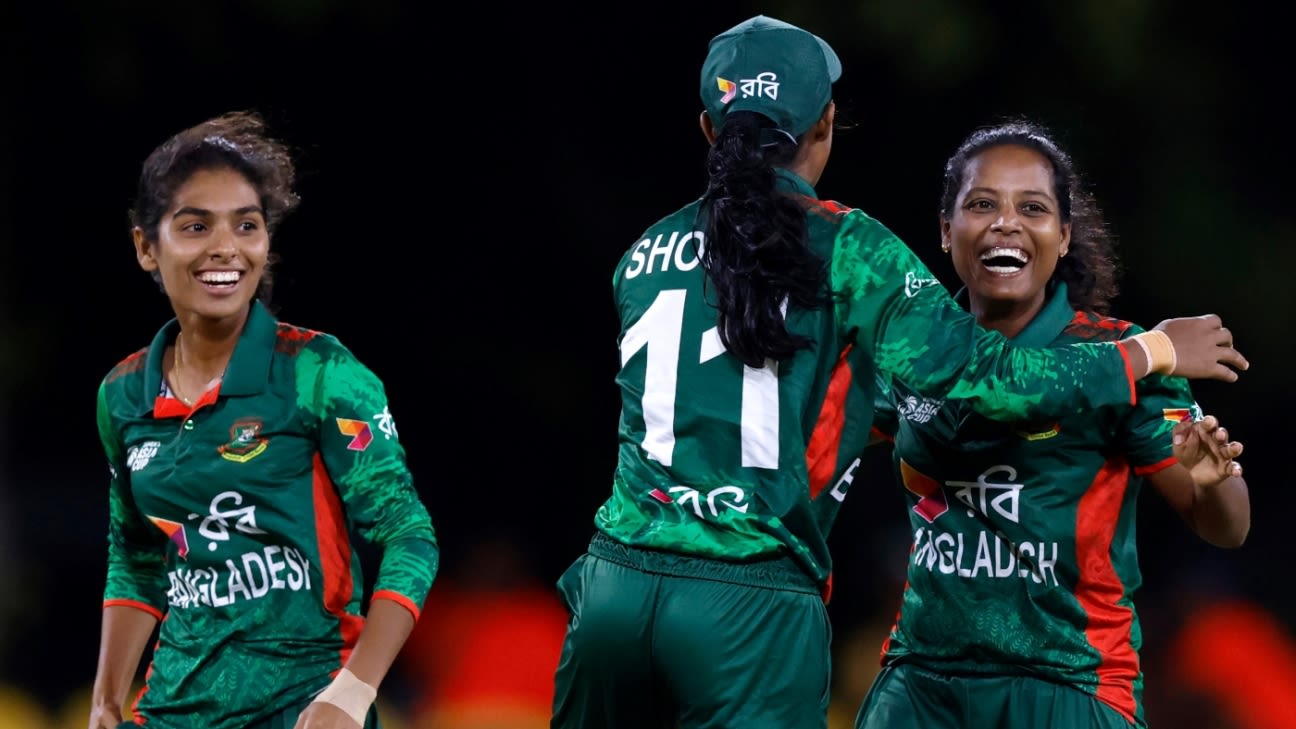 Rabeya and Murshida end Bangladesh's losing streak