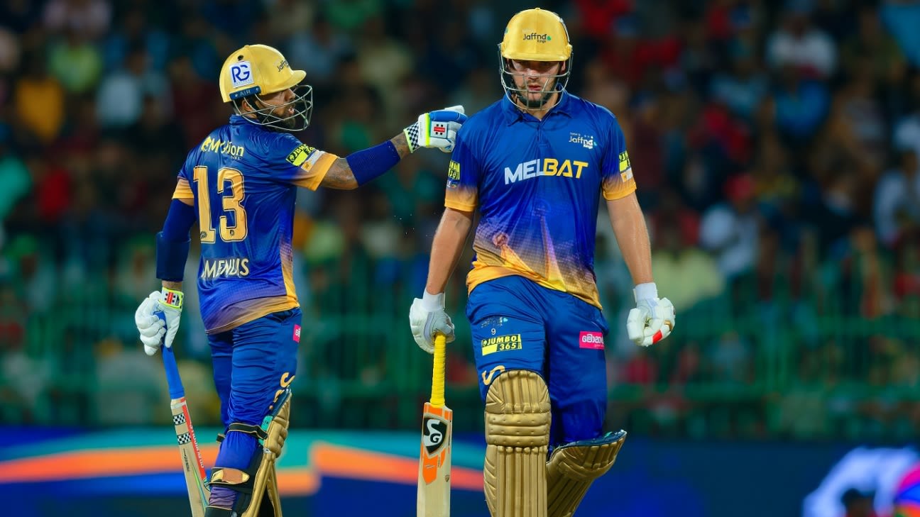 Rossouw, Kusal Mendis lead Jaffna to their fourth LPL title in five seasons