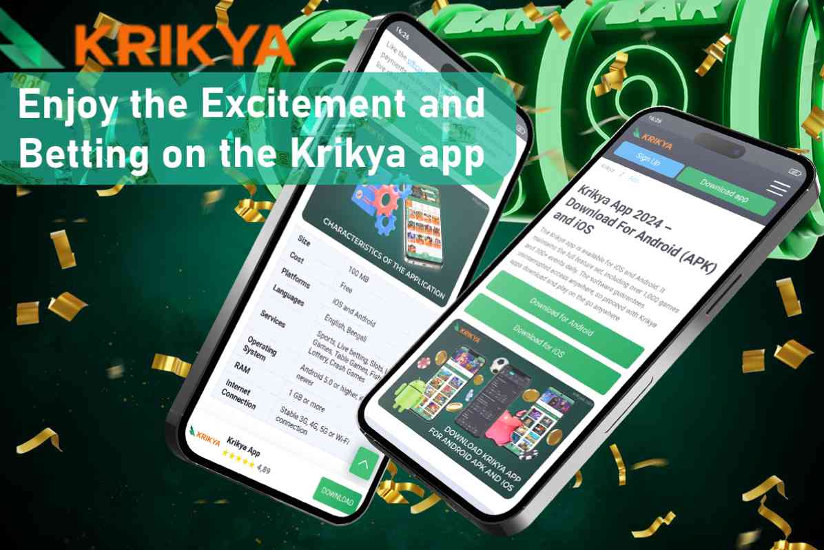 Sports Betting and Casino in One Tap with Krikya App - CricIndeed