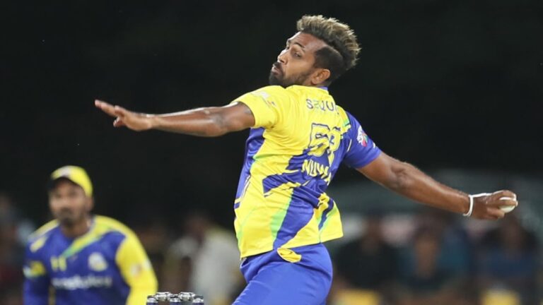 Thushara out of India T20Is with broken finger