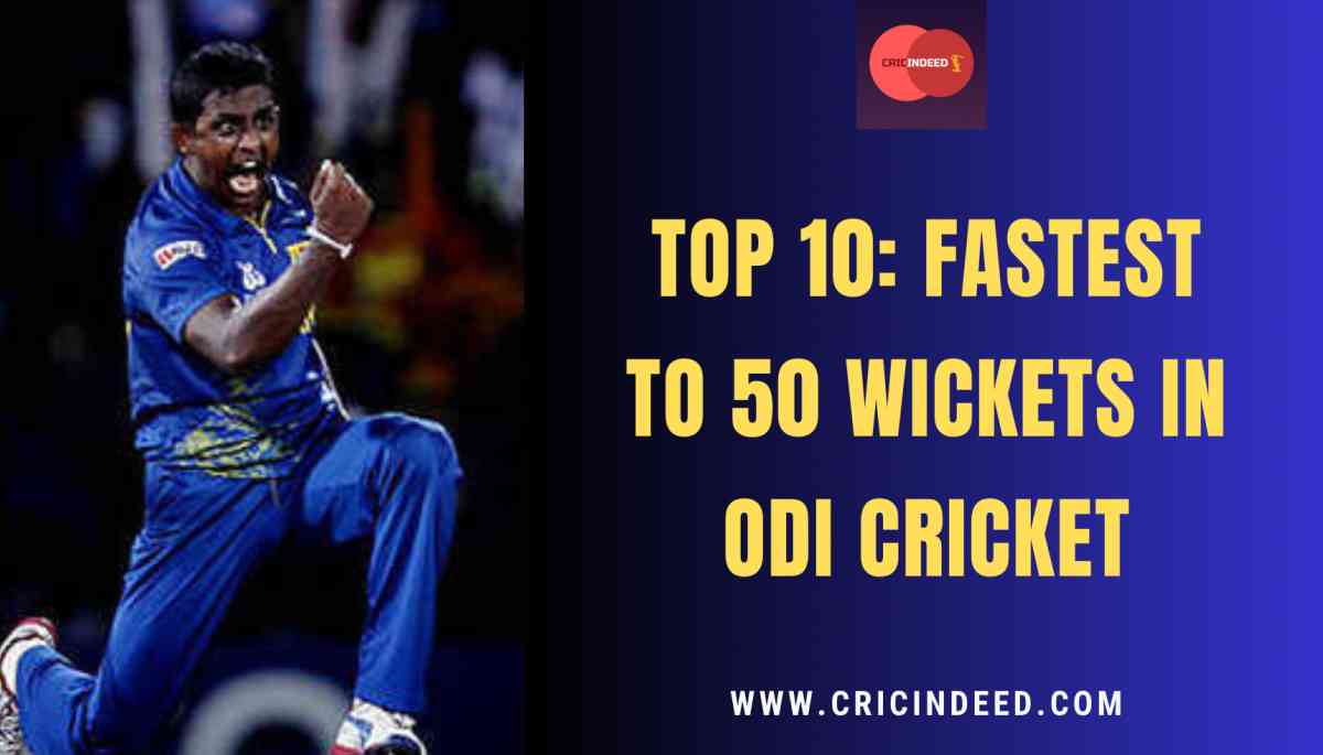 Fastest to 50 odi wickets
