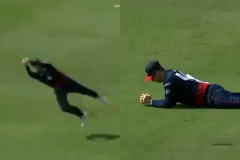 [Watch] Steve Smith’s Flying Catch Off Glenn Maxwell Stuns Nitish Kumar in MLC 2024 • ProBatsman