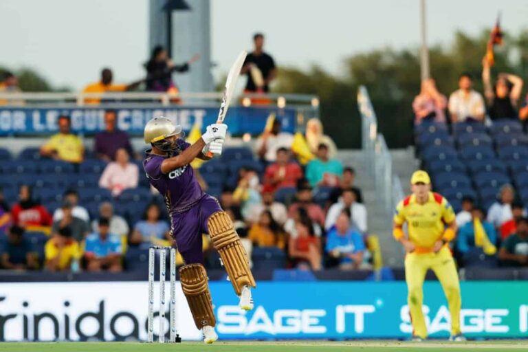 [Watch] Unmukt Chand Impresses with SKY-Inspired Supla Shot in 14-Run Over In TSK vs LAKR • ProBatsman