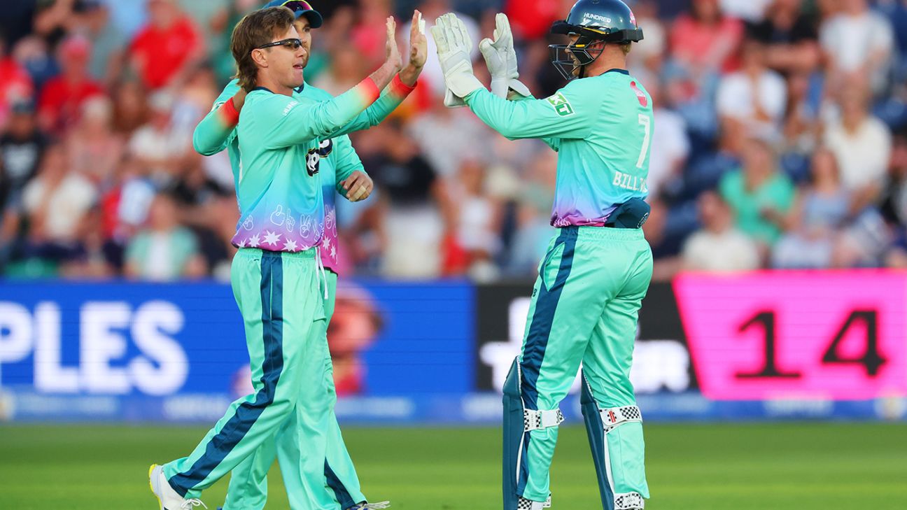 Welsh Fire go down in flames as Oval Invincibles defend 114 at Cardiff