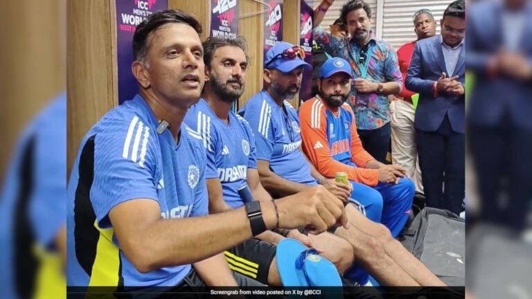 With Special Message For Rohit Sharma, Rahul Dravid’s Final Head Coach Speech Guarantees Goosebumps. Watch | Cricket News
