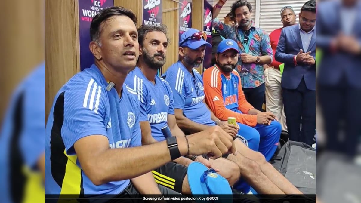 With Special Message For Rohit Sharma, Rahul Dravid's Final Head Coach Speech Guarantees Goosebumps. Watch | Cricket News