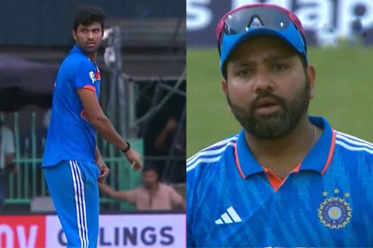 [Watch] ‘Sab kuch mai hi karu?’ – Rohit Sharma Scolds Washington Sundar in 1st IND vs SL ODI  • ProBatsman