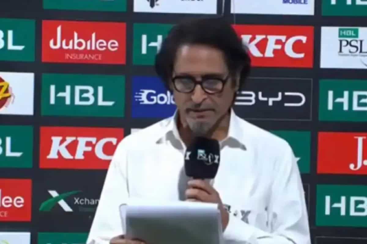 [Watch] Ramiz Raja Calls PSL ‘IPL’ During Presentation, Clip Goes Viral