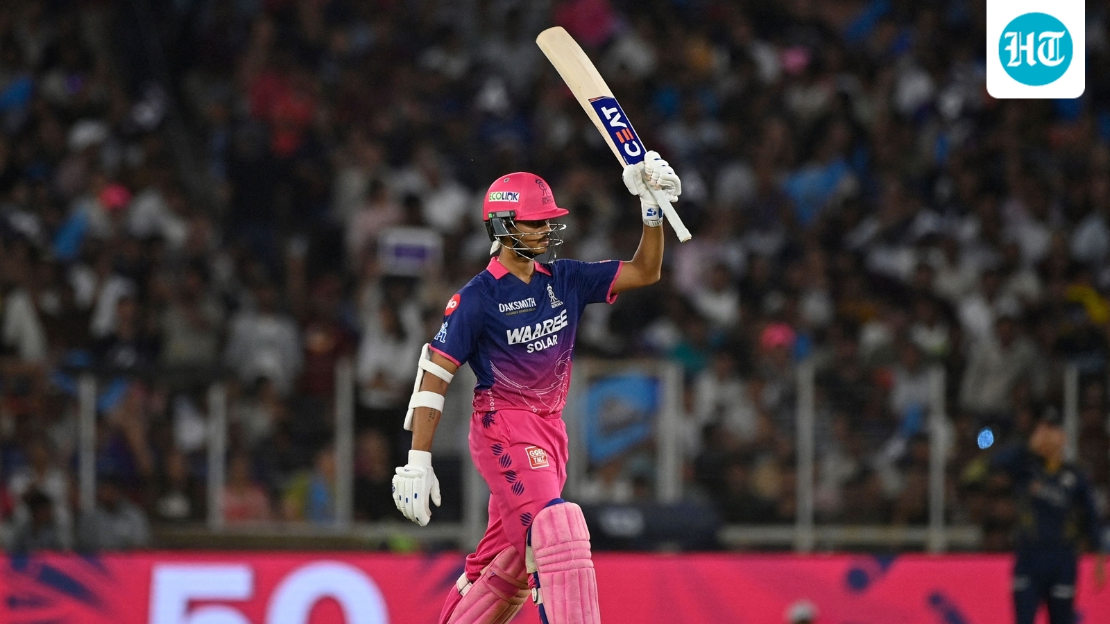 Jaiswal's Composure Outshines Sooryavanshi's Fireworks Against Titans