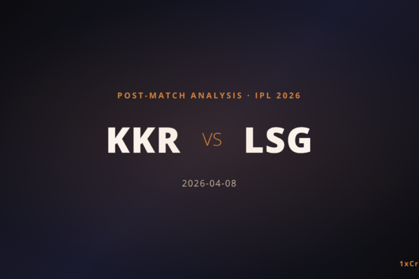 KKR vs LSG IPL 2026: Match Analysis - 15th Match Result and Key Moments