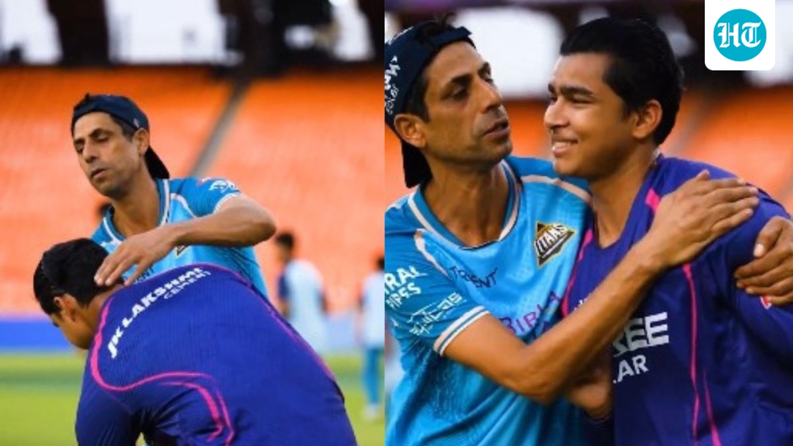 Sooryavanshi Touches Nehra's Feet; Former Pacer's Reaction Steals Show