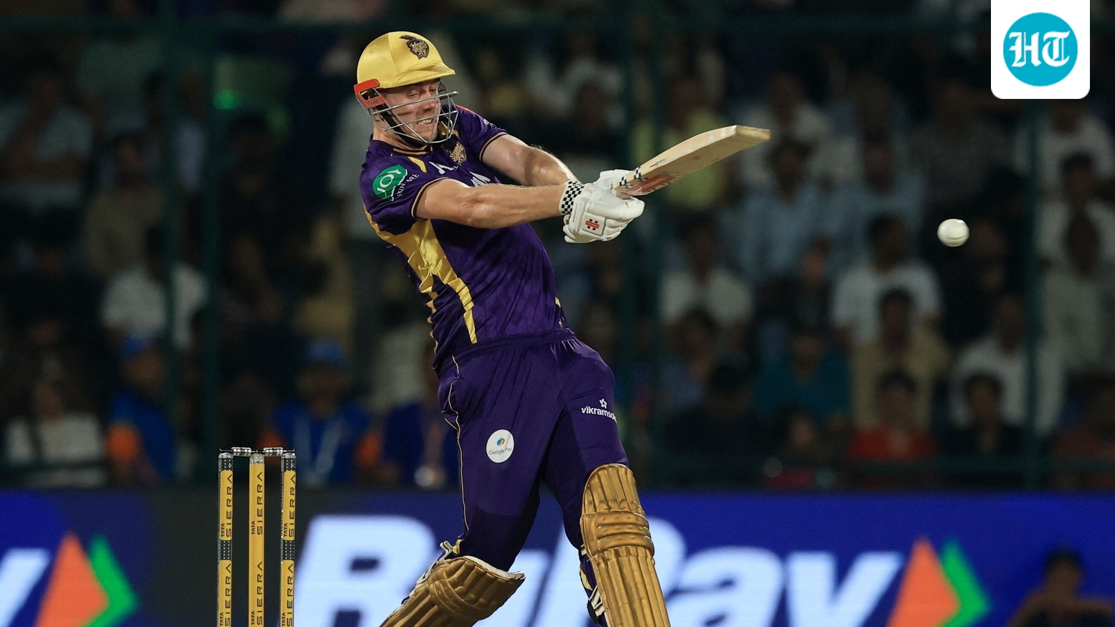 Finn Allen's Century Eases KKR Past DC Despite Green's Cost