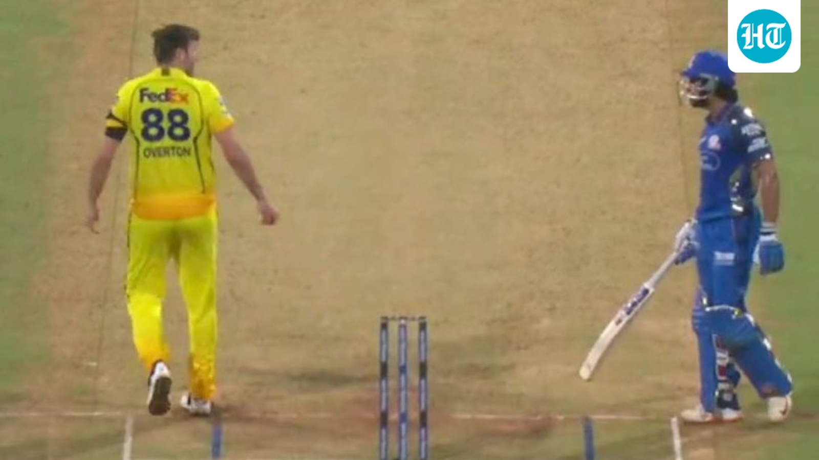 Gaikwad Tells Overton 'You Should Go Home' During Tilak Altercation