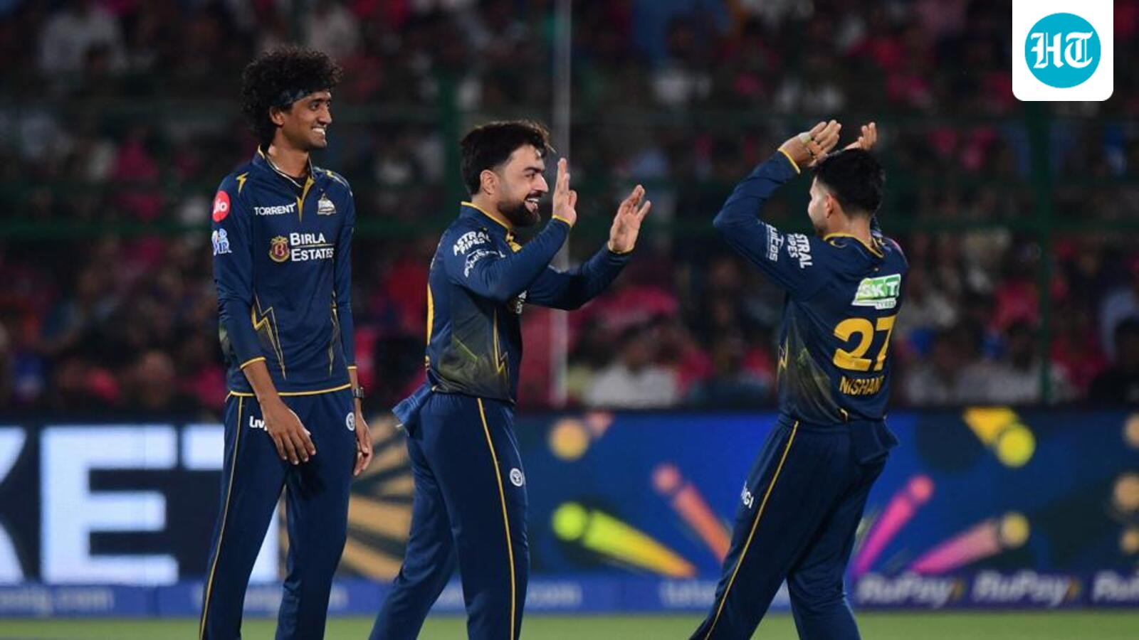Gill's 84, Rashid's 4-33 Guide Titans Past Royals