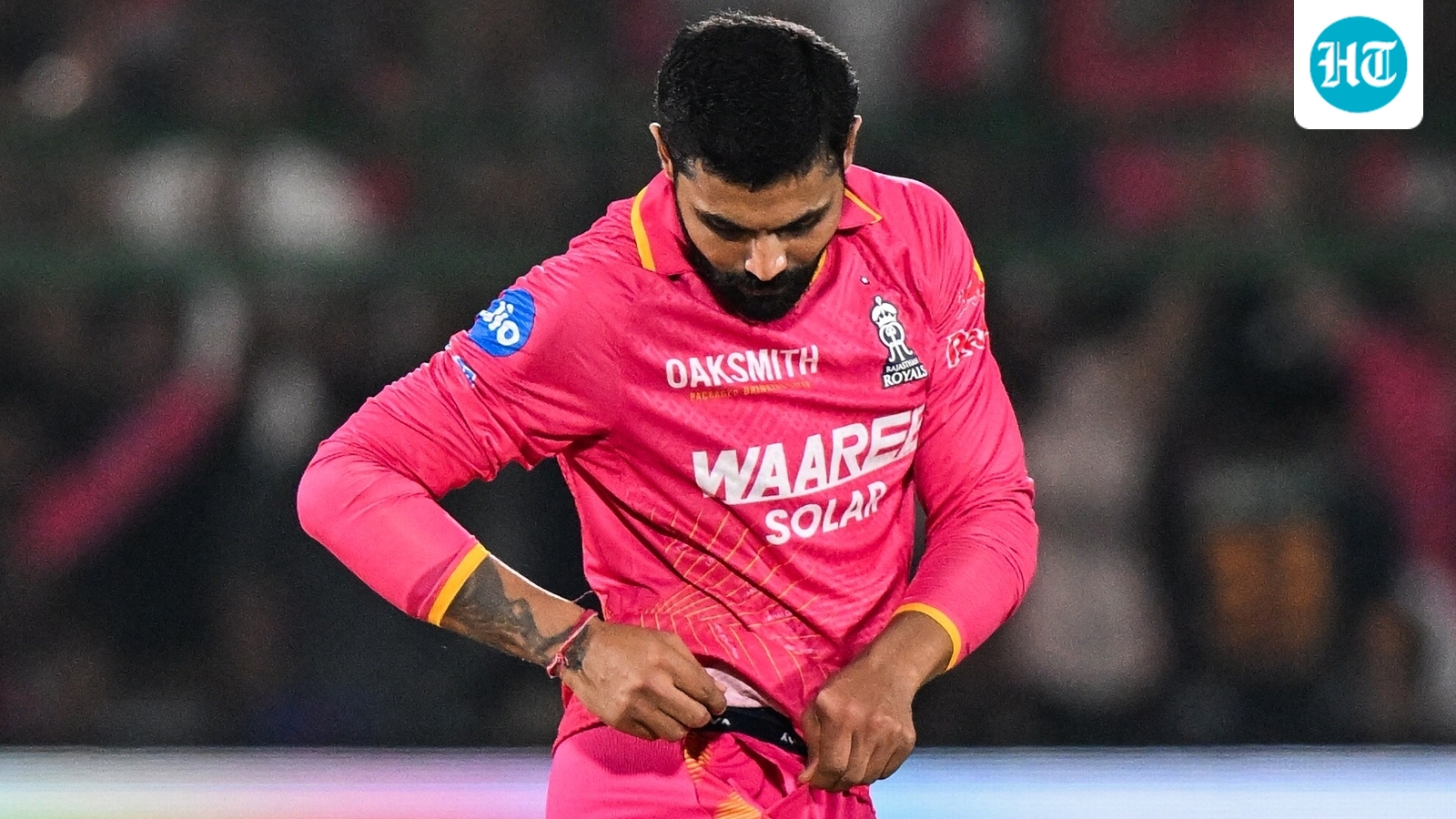 Jadeja's Pocket Celebration Fires Up RR vs GT Clash
