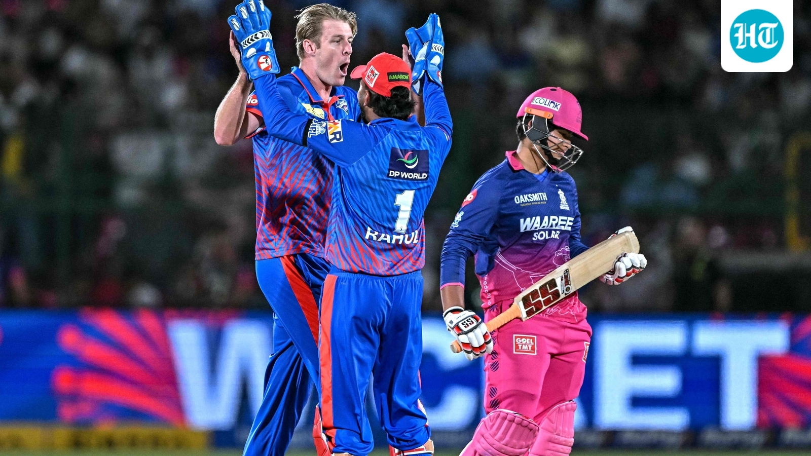 Jamieson Bowls Sooryavanshi With Perfect Yorker