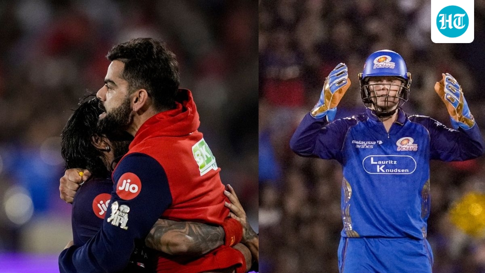Kohli Charges After RCB Escape; MI Crash Out