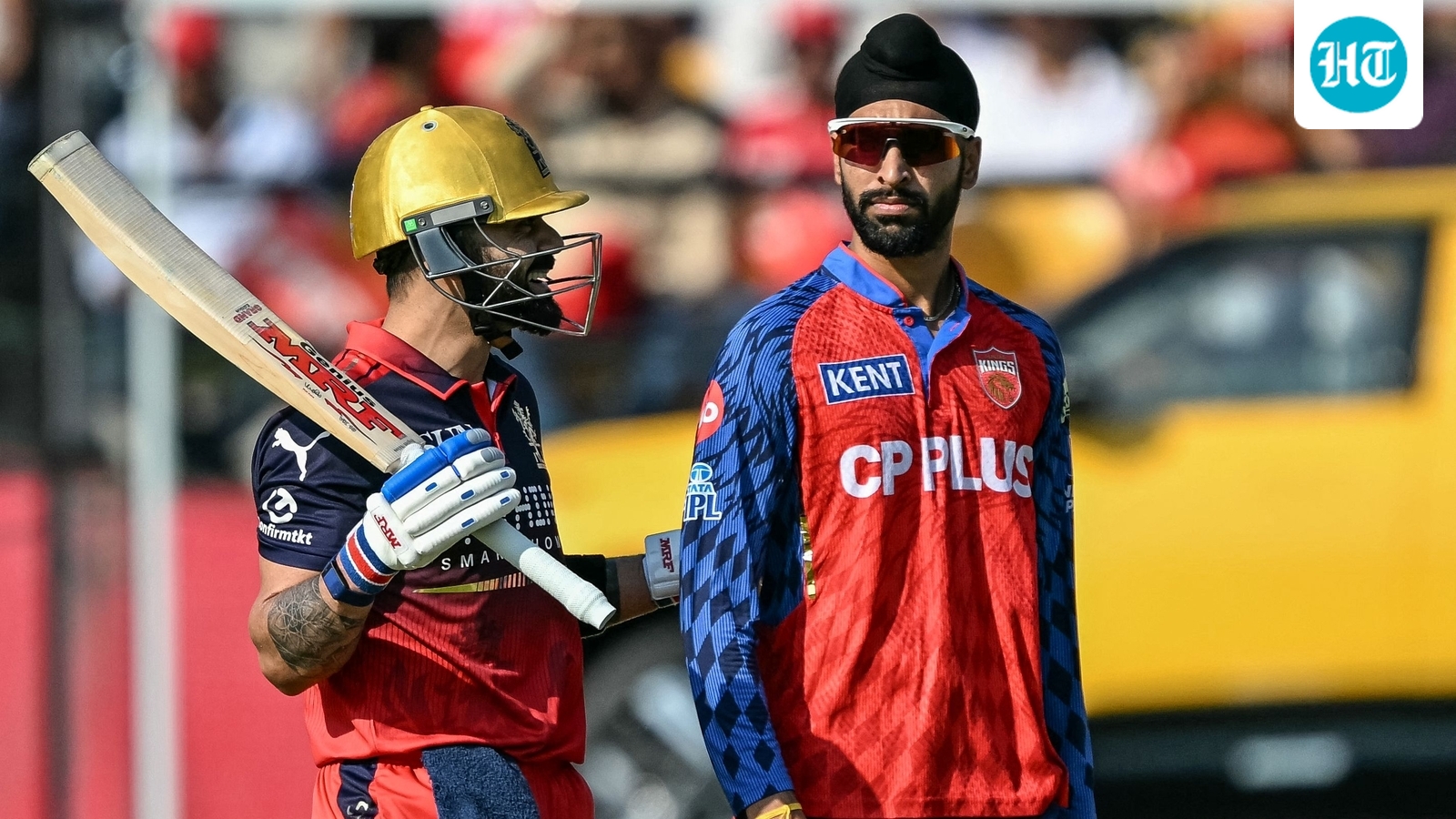 Kohli Exchanges Words With Brar After Aggressive Celebration