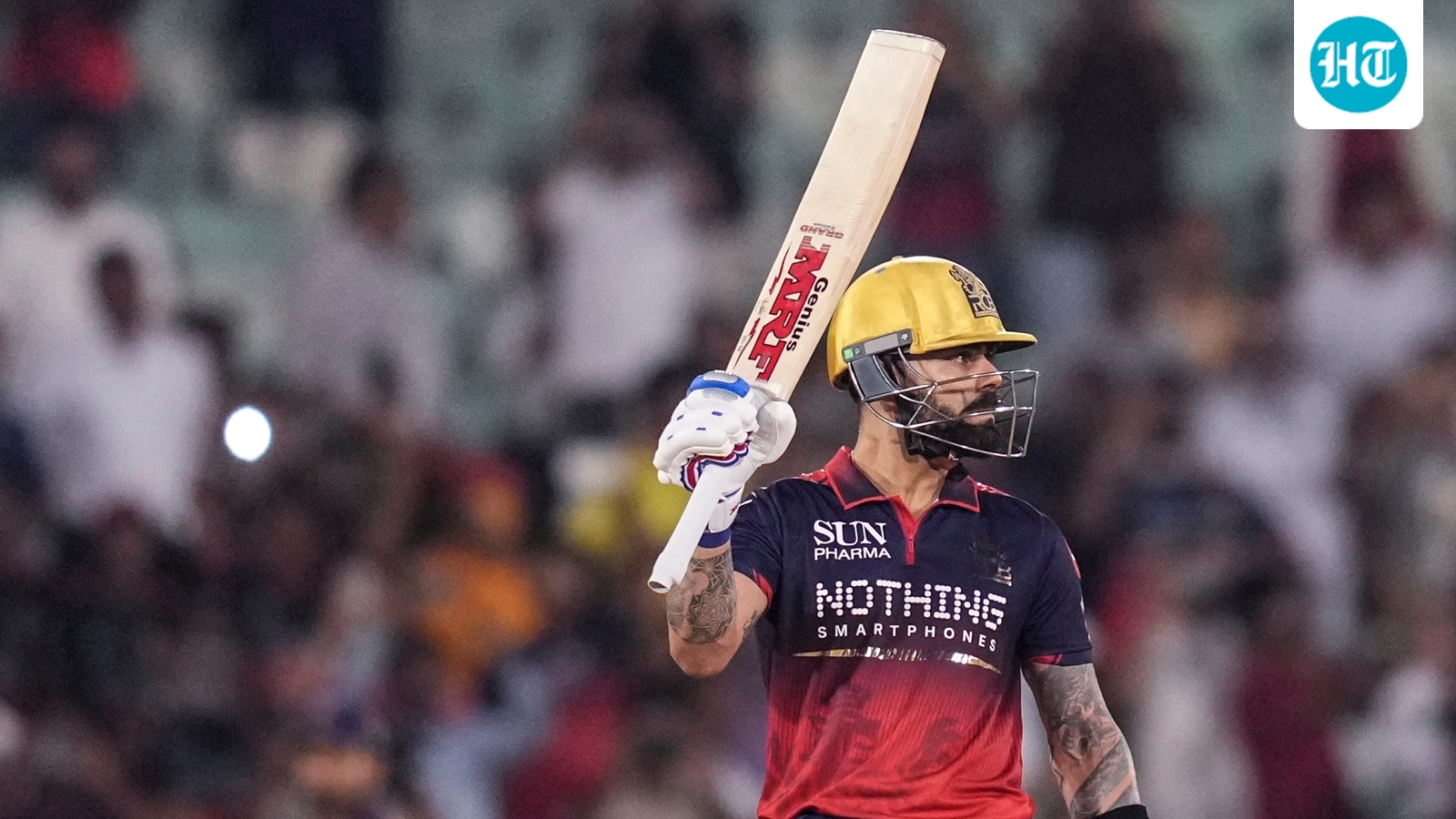 Kohli Hits Record IPL Century As RCB Seal Playoff Berth