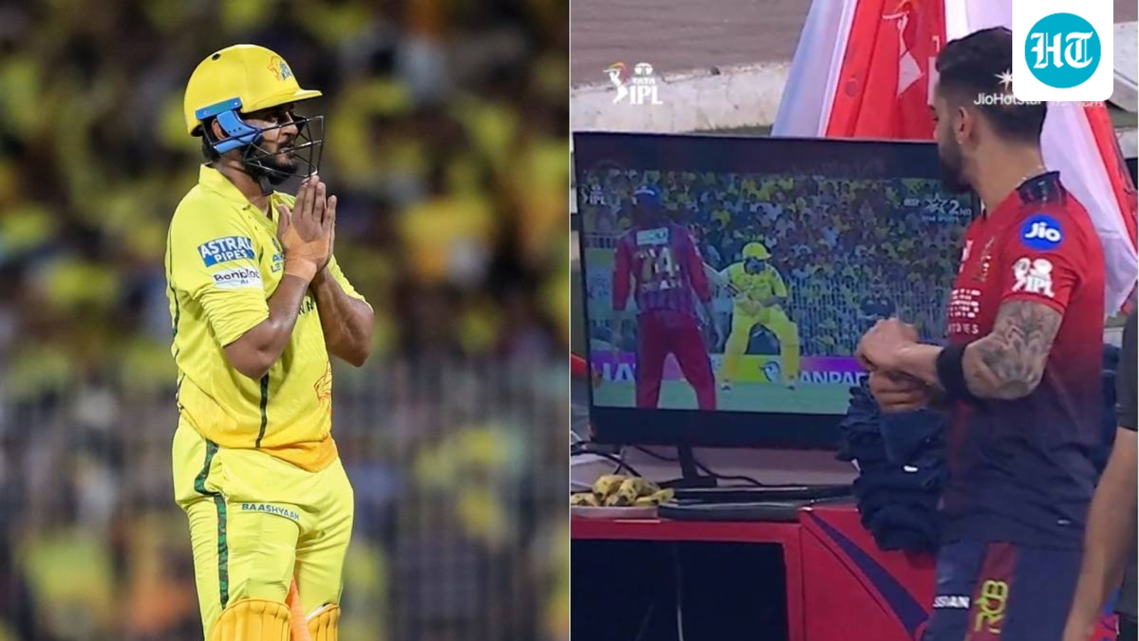 Kohli Watches Patel's Explosive 65 Before MI Clash