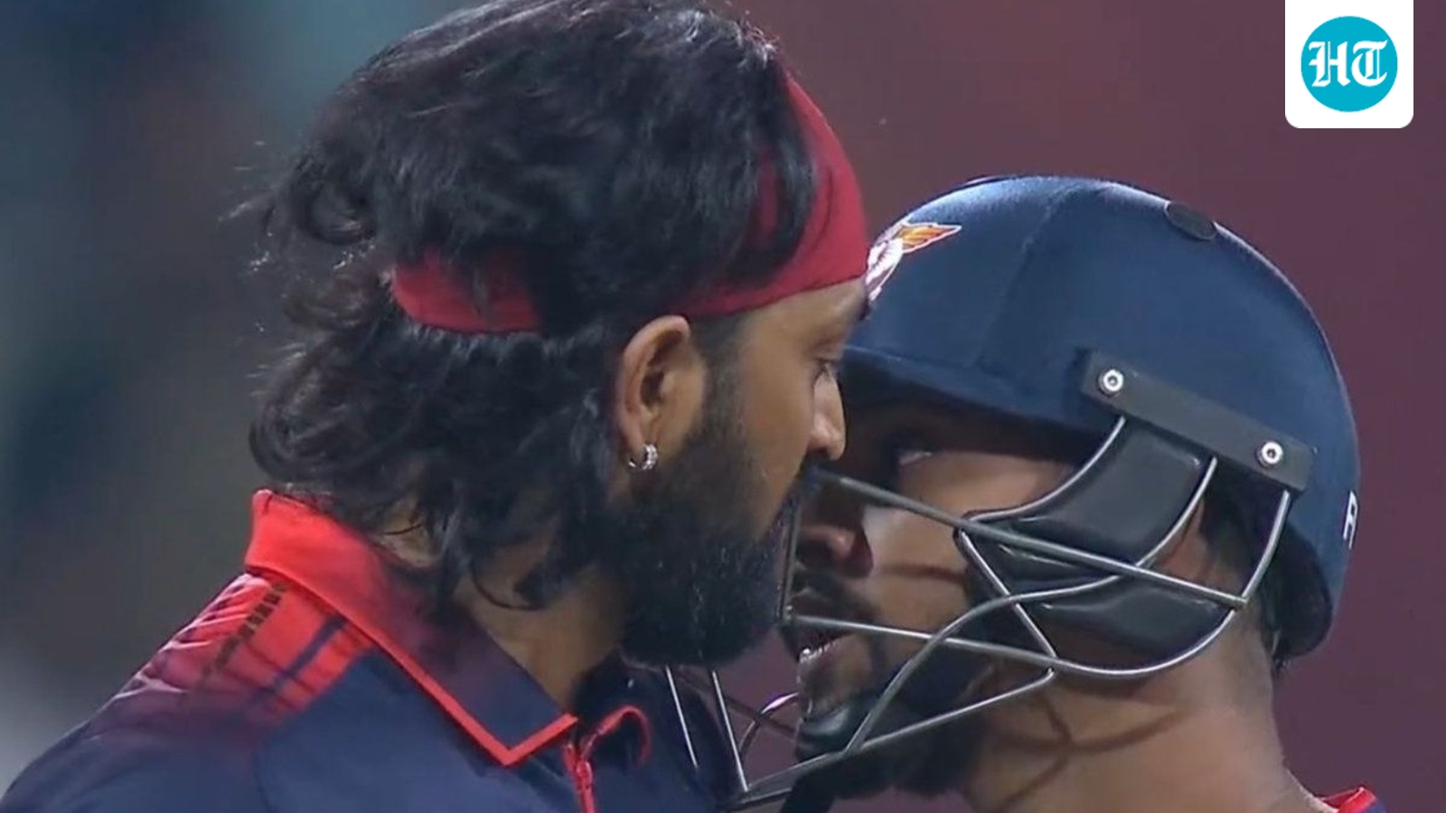 Krunal Pandya Fires Back-to-Back Bouncers at Pooran
