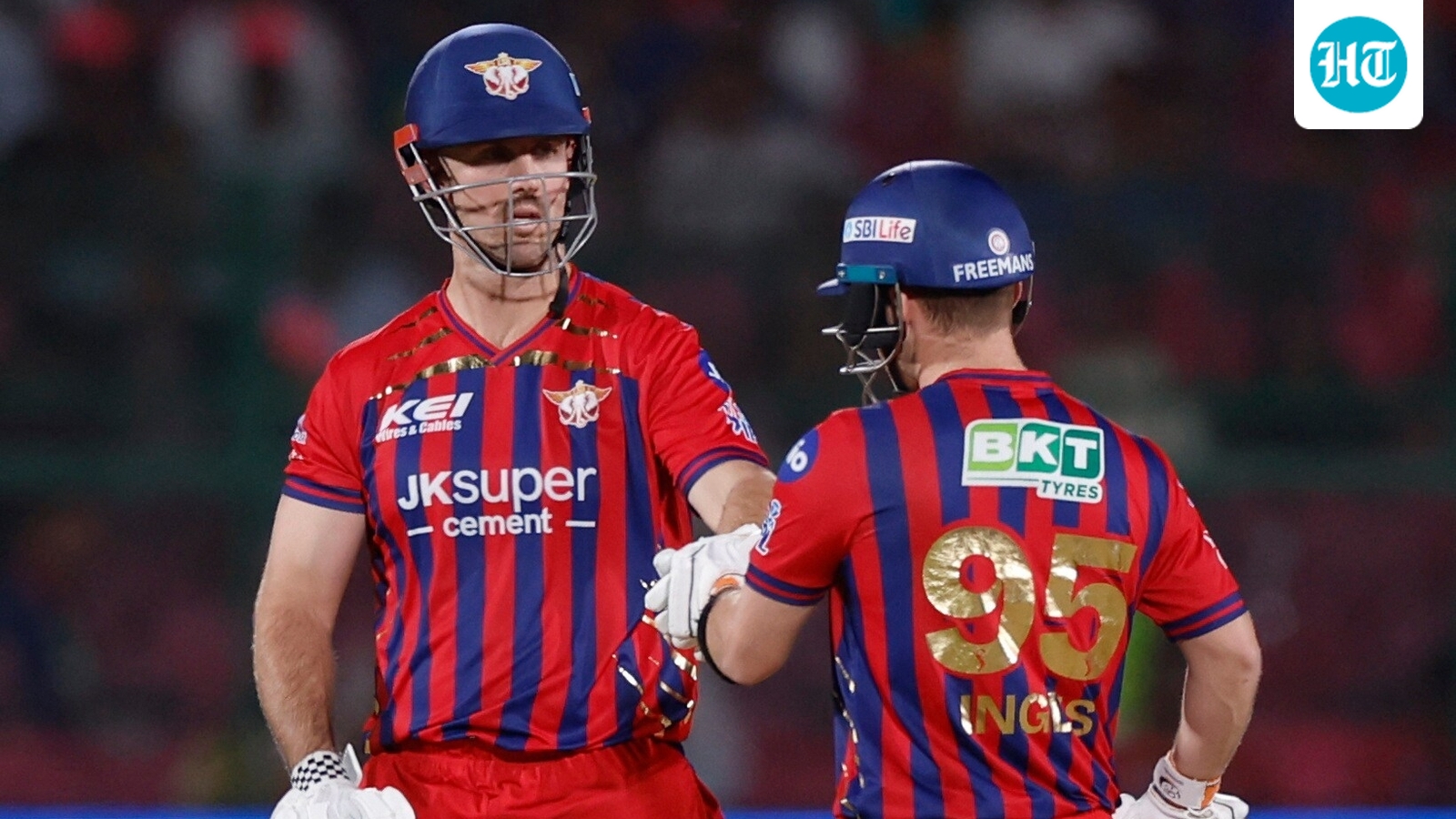 Marsh, Inglis Demolish RR Attack, Dent Playoff Hopes