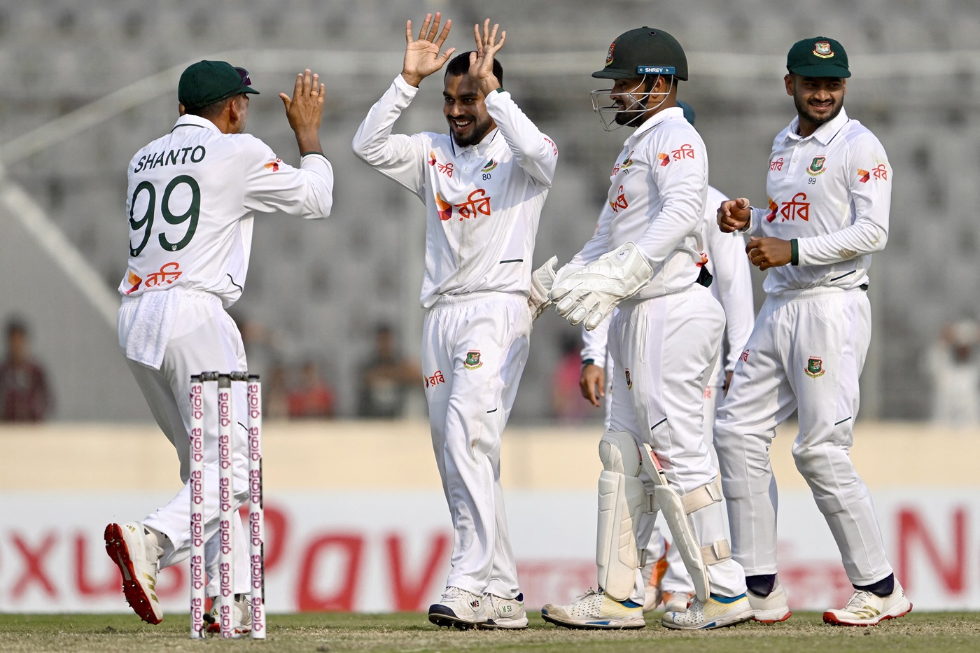 Mehidy Hasan Takes Five As Mirpur Test Hangs In Balance