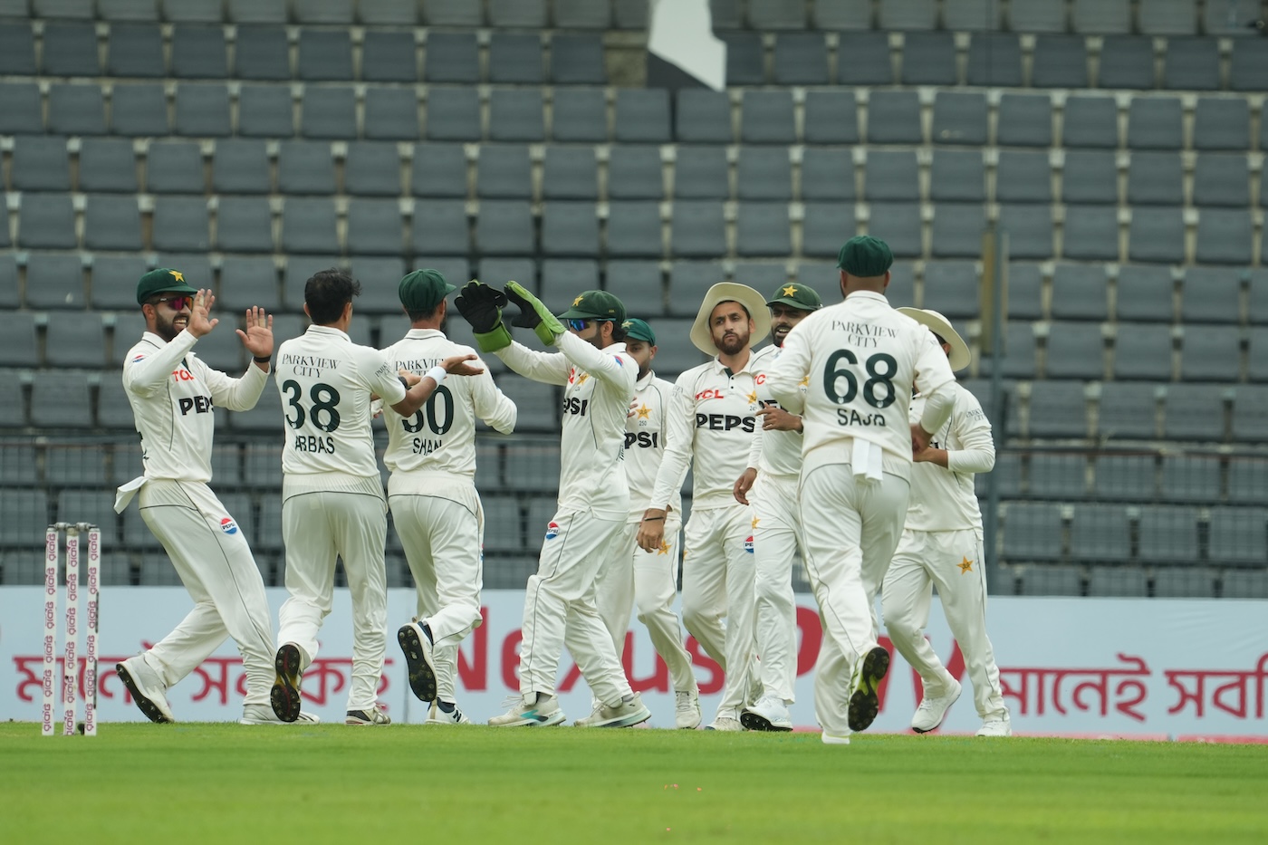 Pakistan Quicks Strike But Bangladesh Fight Back