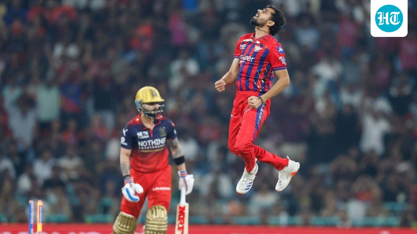 Prince Yadav Uses Kohli's Advice To Dismiss Him