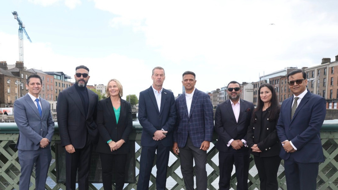Rahul Dravid Unveiled As Owner Of Dublin Guardians