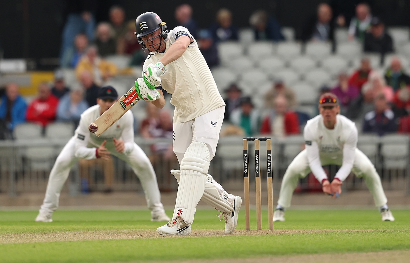 Sharma, Higgins, Geddes Guide Middlesex Past Lancashire