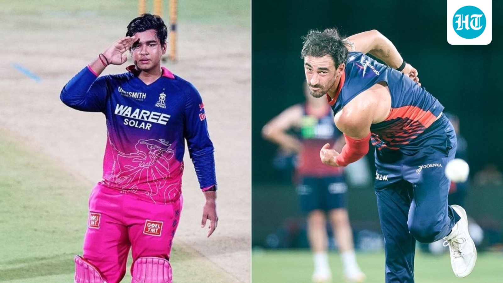 Sooryavanshi's First-Ball Six Off Starc Ruled Out
