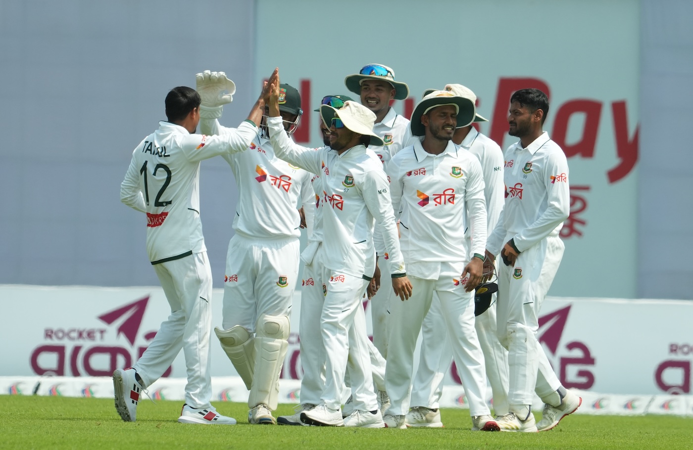 Taijul Islam's Three-Wicket Haul Puts Bangladesh in Charge